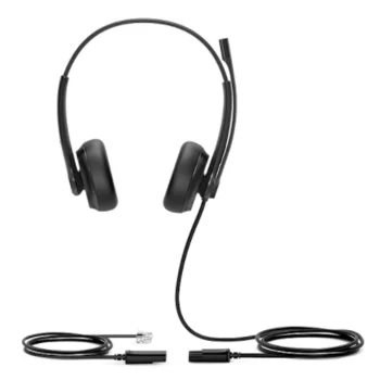 YHS34 Dual Дуо, Проводная, HD звук, QD, RJ9